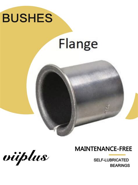 steel flanged bushings by size.